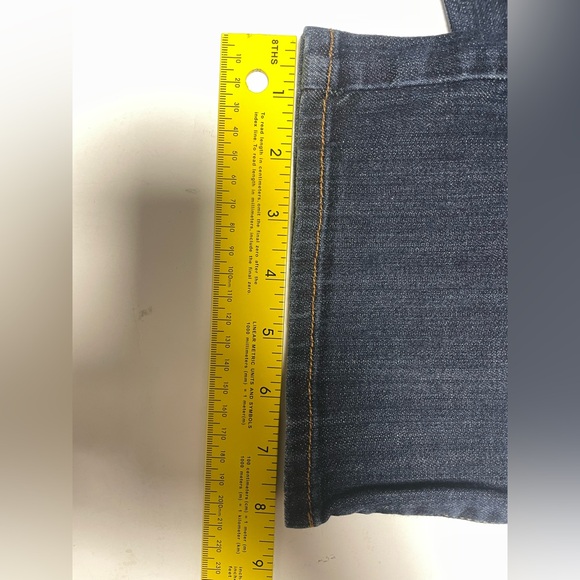 Lucky Brand Dark Blue Low Rise Sweet and Cropped Jeans Women’s 12/31 - Picture 11 of 13